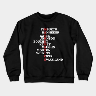 Black Mathematicians Shirt Black mathematicians and African centers Crewneck Sweatshirt